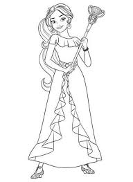 A young, brave and adventurous teenager who saves her kingdom from an evil sorceress. Kids N Fun Com 44 Coloring Pages Of Elena Of Avalor