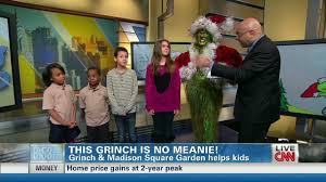 You Re A Mean One Or Are You The Grinch Joins Garden Of Dreams Foundation To Help Kids Cnn