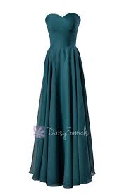 Elegant Long Sweetheart Chiffon Bridesmaid Dress Dark Teal Formal Dress Bm7860 Teal Bridesmaid Dresses Dark Teal Bridesmaid Dresses Sweetheart Evening Dress