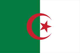 The algerian flag consists of two equal parts; Flag Of Algeria Britannica