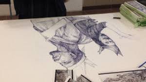 He's a local popular artist. Exploring The World 1km Zuliantiedzul