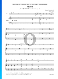 Klaviertastatur zum ausdrucken pdf.pdf size: Kinderalbum Fur Klavier Op 69 Nr 1 Marsch Sheet Music Piano Flute Pdf Download Streaming Oktav
