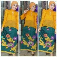 24 model kebaya brokat modern pesta pernikahan populer tahun 2020. Model Baju Pesta Kain Lagosi Ilustrasi
