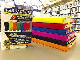 Stretchable book covers, jumbo, set of 6, solid colors fabric bookcovers, fits extra large hardcover textbooks up to 9 x 12, stretchy book covers, washable & reusable, value pack, with bookmark. Fab Jackets Stretchable Book Covers Fabric Jumbo Book Covers Are Perfect Textbook Covers Includes 6 Solid Colors Buy Online In Bahamas At Bahamas Desertcart Com Productid 45753809