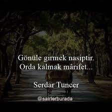 Gonule Girmek Nasiptir Orada Kalmak Marifet Serdar Tuncer Sozler Anlamlisozler Guzelsozler Manalisozler Ozlu Ozlu Sozler Alinti Sozler Guzel Soz