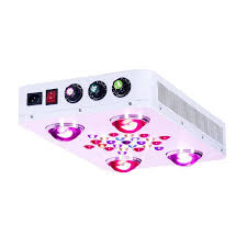 Cob led grow light glass lenses. Buy The Qbl 4 Cob Led Grow Light 435 Watt 800 Watt Hid Equivalent Quick Bloom Lights