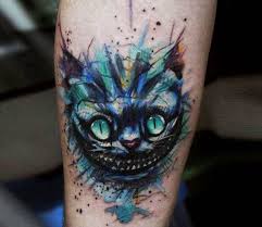 Cheshire Cat Tattoo By Andrey Stepanov Post 16127 Cat Tattoo Designs Cheshire Cat Tattoo Cat Tattoo