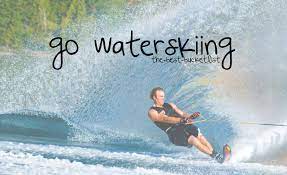 Water Skiing Water Skiing Water Sports Lake Slalom Water Skiing
