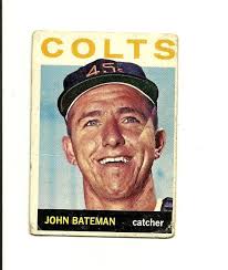 1964 TOPPS #142 John Bateman: Houston Colt: Catcher: Baseball Card: MLB