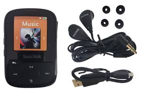 Pair the sandisk clip sport plus wearable mp3 player with your favorite wireless headsets for even more freedom i listen to a lot of audio books and i like to quickly push the pause and have it pause rather than take it out. Sandisk Clip Sport Plus 16gb Mp3 Player Fm Radio Bluetooth Water Resistant Black Refurbished Walmart Com Walmart Com