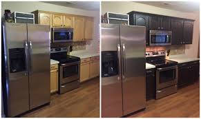 diy painting kitchen cabinets before