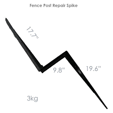 Surely one of the greatest inventions ever.until you need to dig it using slight pressure with a garden fork applied to this rusty old metal fence spike/post it is so. Fence Repair Spike In Stock In 2021 Fence Post Repair Fence Post Repair