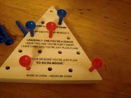 This is isaac solving the cracker barrel puzzle in one try. by shane anderson on vimeo, the home for high quality videos and the people who love them. How To Win At Jump All But One Game Youtube
