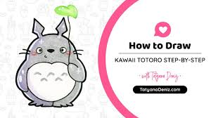 How To Draw Kawaii Totoro And Color With Watercolor Tatyana Deniz Youtube The first meeting of ponyo in human form and sasuke. how to draw kawaii totoro and color with watercolor tatyana deniz