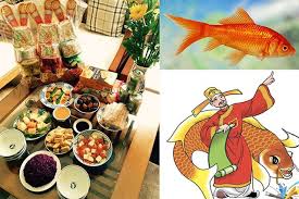 1 mâm cỗ mặn, bánh kẹo, rượu, trầu, cau. Nhá»¯ng Lá»… Váº­t Khong Thá»ƒ Thiáº¿u Trong Ngay Tiá»…n Ong Tao Vá» Trá»i