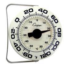 Check out our outdoor thermometer selection for the very best in unique or custom, handmade pieces from our home & living shops. 6 Indoor Outdoor Wall Thermometer With Bracket Cooper Atkins