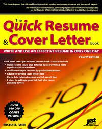 Is a cover letter necessary for a resume at an interview?. 9781593575175 The Quick Resume Cover Letter Book Write And Use And Effective Resume In Only One Day Quick Resume And Cover Letter Book Iberlibro Farr Michael 1593575173