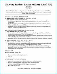 nursing student resume template