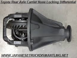 This process creates a lot of heat and is very stressful on parts at times. Toyota Tacoma Rear Axle Carrier Differential 4 10 Ratio Gears Ring And Pinion