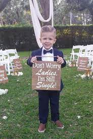100 Cute Ideas For Your Ring Bearer Flower Girl Signs Rustic Wedding Signs Wedding Entrance