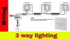However his wiring diagram is different. How To Wire 3 Way Lighting Circuit Youtube