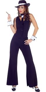 Bugsy Gangster Costume For Women Party City Gangster Fancy Dress Gangster Costumes Costumes For Women