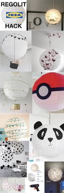 Ikea Hack Lampe Diy Les Meilleures Idees Des Creatifs Clematc Ikea Diy Diy Lampen Lampe Kinderzimmer
