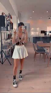 𝘤𝘩𝘢𝘳𝘭𝘪 𝘥𝘢𝘮𝘦𝘭𝘪𝘰 fashion skater skirt ballet skirt