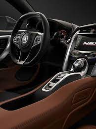 2017 Acura Nsx Interior Dark Brown Leather Alcantara Acura Nsx Nsx Acura Nsx Interior