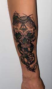 Nagini Tattoo Tattoos Skull Tattoo Voldemort