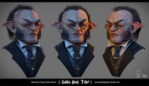 Renaud Galand Sketchbook Page 21 Goblin Zbrush Pottermore Art