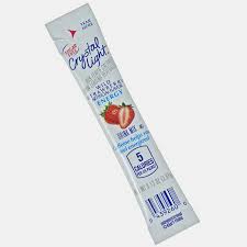 Crystal Light On The Go Wild Strawberry Energy Flavored Drink Mix 0 13 Oz 30 Ct The