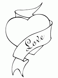 Add details to the center. Valentine Day Heart Coloring Online Super Coloring Coloring Home