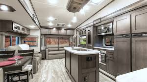 The fox mountain 235rls and the fox mountain 255rks are 27 feet and 29 feet long, respectively. Reflection Fifth Wheel 303rls Grand Design Rv