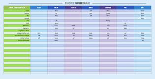 free weekly schedule templates for excel smartsheet