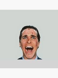 Patrick Bateman- American Psycho" Pin for Sale by milliewallace05