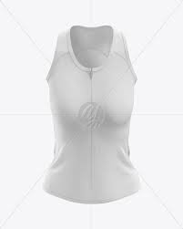 Download Women S Triathlon Top Mockup Front View In Apparel Mockups On Yellow Images Object Mockups