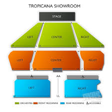 Tropicana Casino Seating Chart Bel Canto Studios