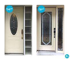 This is done in part to allow the glass to float inside the door. 24 X 66 Door Glass Inserts For Exterior Doors Zabitat