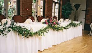 Wedding Reception Bridal Table Flowers Top Table Hanging Pink Wedding Top Table Wedding Top Table Decoration Ideas Wedding Top Table Decorations
