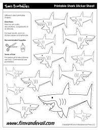 Free Printable Shark Templates And Shark Shapes For Kids To Use In School Arts And Crafts Projects Decorations Shark Coloring Pages Shark Art Shape Templates