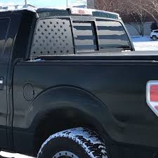 Black American Flag Decal For Truck Worn American Flag Back Window Decal American Flag Decal Back Window Decals American Flag