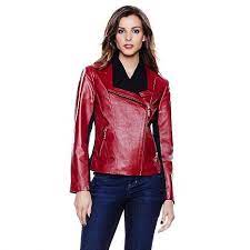 Iman Platinum Rock The Runway Leather Moto Jacket Fashion Leather Moto Jacket Coat Closet