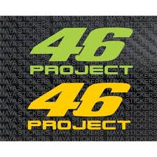 46 project valentino rossi stickers for bikes helmets and laptops valentino rossi valentino rossi logo stylish stickers