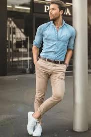 Comment Porter Un Pantalon Beige Homme Psm Mode Homme Jeans Basket Blanche Homme Tenue Homme
