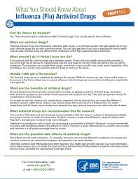 Influenza Antiviral Medications Cdc