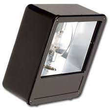 Installing light bulbs with wattage ratings that are higher than the fixture ratings does not necessarily damage the electrical circuit wires, nor is it likely to cause a circuit. 400 Watt Metal Halide Fixture Outdoor Security Flood Lights