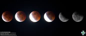 The first solar eclipse of the year arrives thursday (june 10), when the moon will pass in front of the sun and. Total Lunar Eclipse Turns Moon Red Relive The Super Flower Blood Moon Cnet