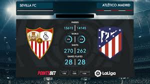 Club atlético de madrid, s.a.d., commonly referred to as atlético de madrid in english or simply as atlético or atleti, is a spanish professional football club based in madrid, that play in la liga. Laliga Sevilla Fc Vs Atletico De Madrid Is Coming Facebook