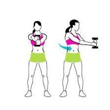 Standing oblique twists are not particularly advanced, other than as a balancing exercise, providing little stimulation to the core when compared with other exercises. Standing Abs Workout With Weights Fitness Diet Exercise Fitness
